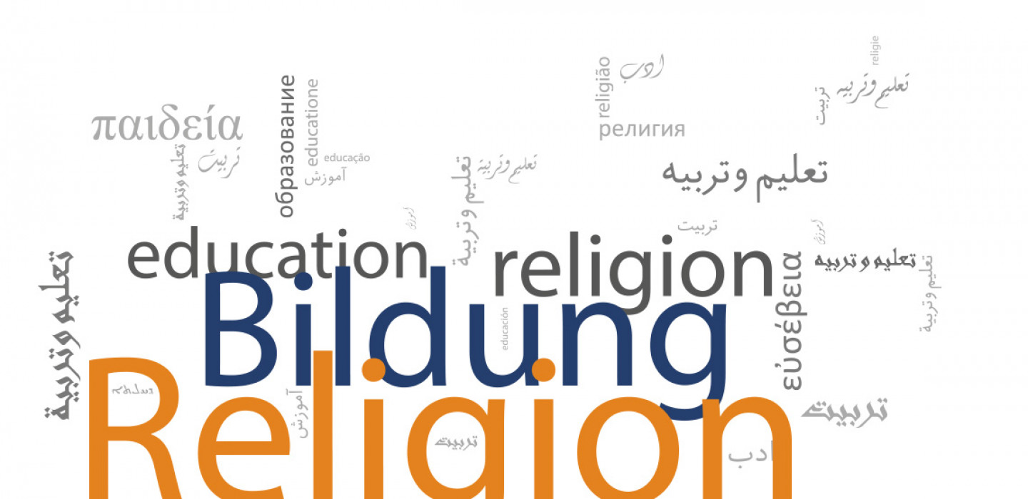 Wordcloud Bildung und Religion